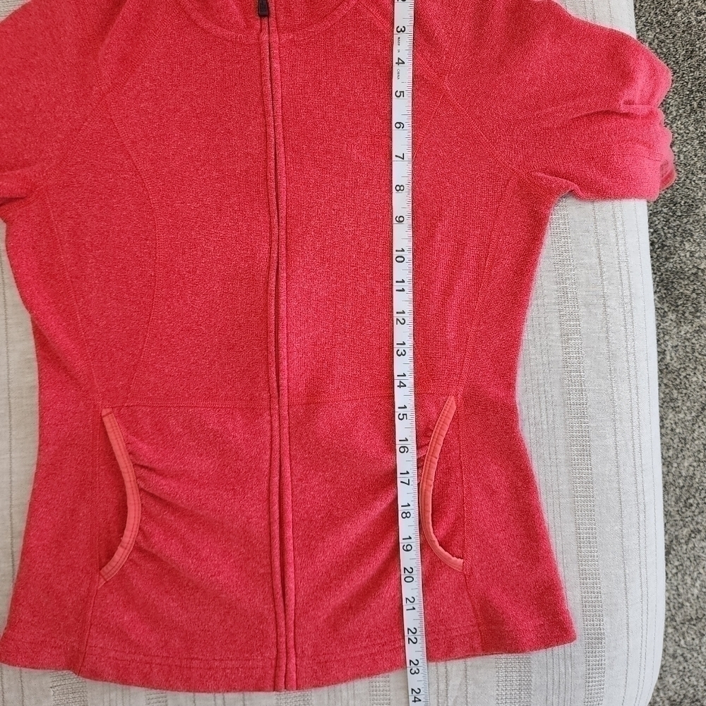 The North Face Terrycloth Full Zip Hoodie Jacket Polartec Small - Picture 13 of 13